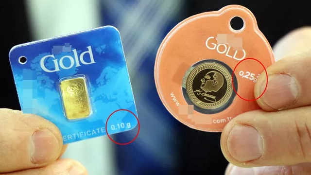 Gram altın fiyatı 1400 liraya dayandı